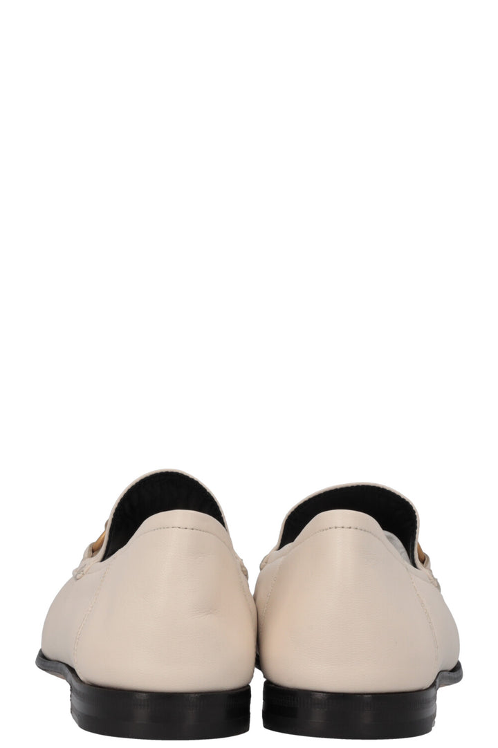GUCCI Jordaan Loafer Leather Ivory