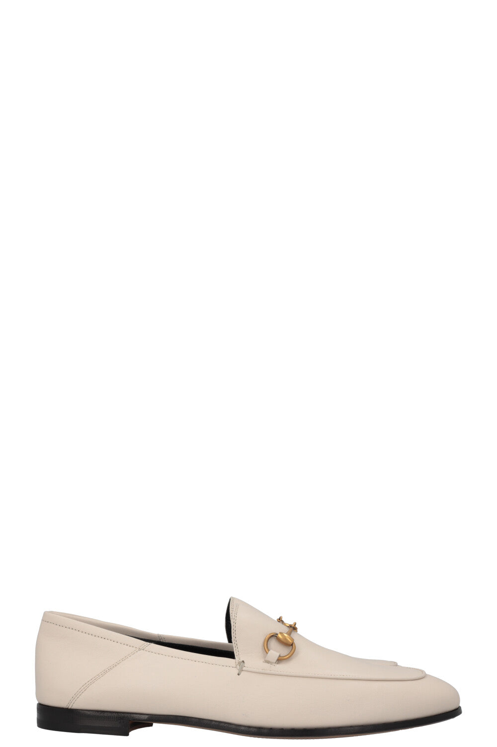 GUCCI Jordaan Loafer Leather Ivory