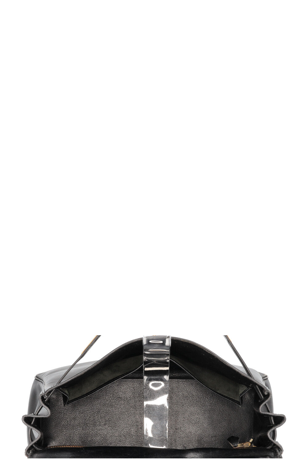 HERMÈS Vintage Kelly 32 Box Black