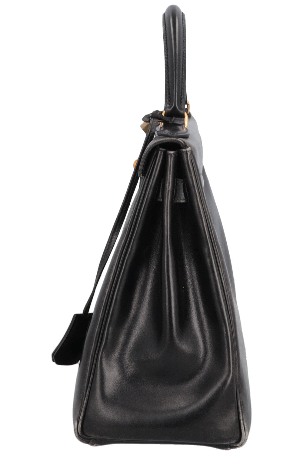 HERMÈS Vintage Kelly 32 Box Black