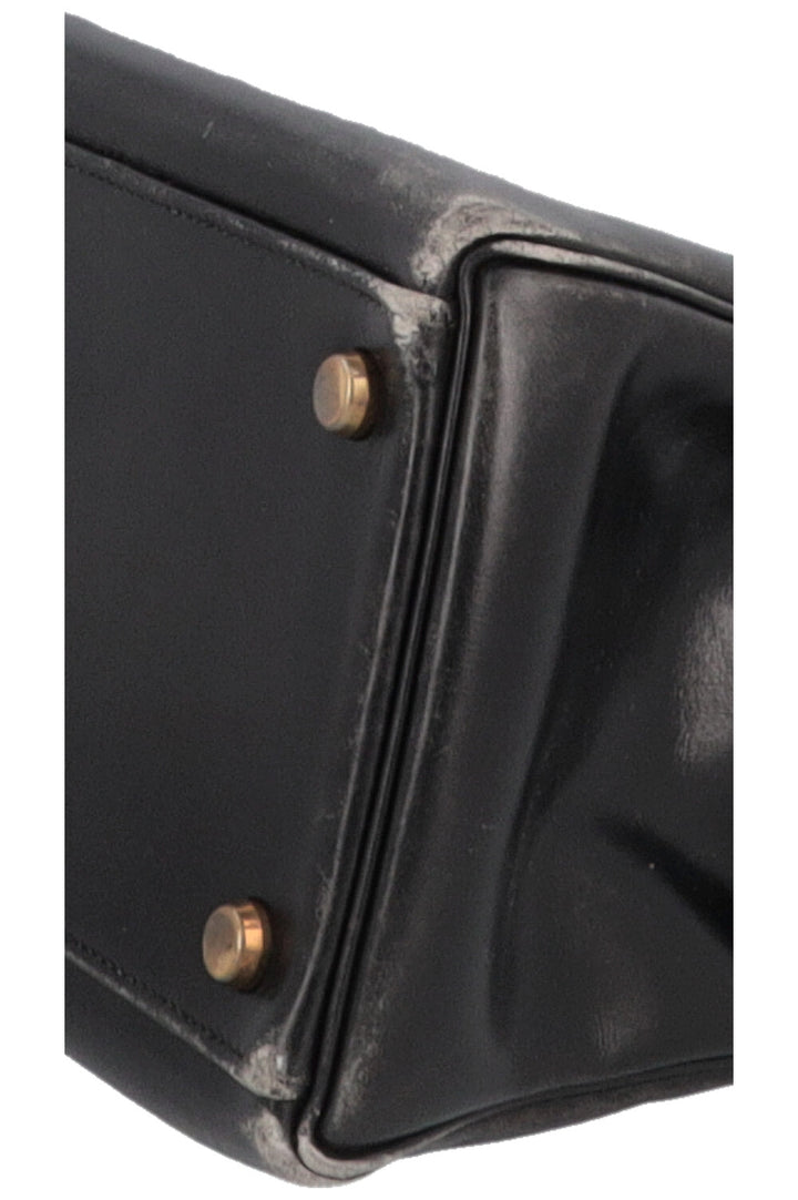 HERMÈS Vintage Kelly 32 Box Black