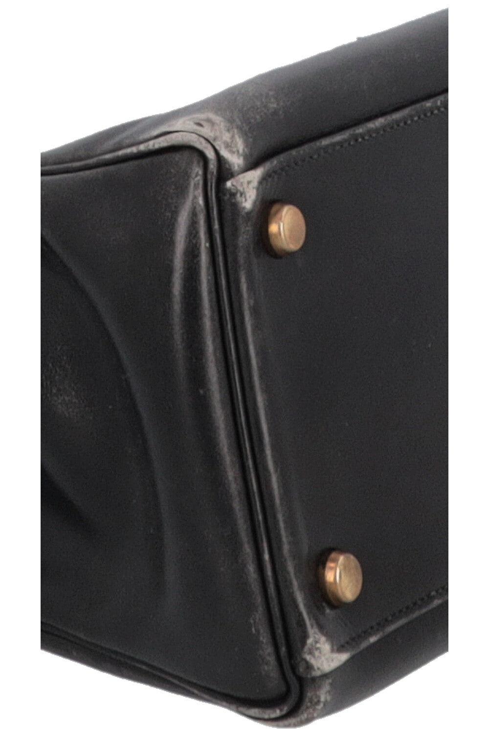 HERMÈS Vintage Kelly 32 Box Black