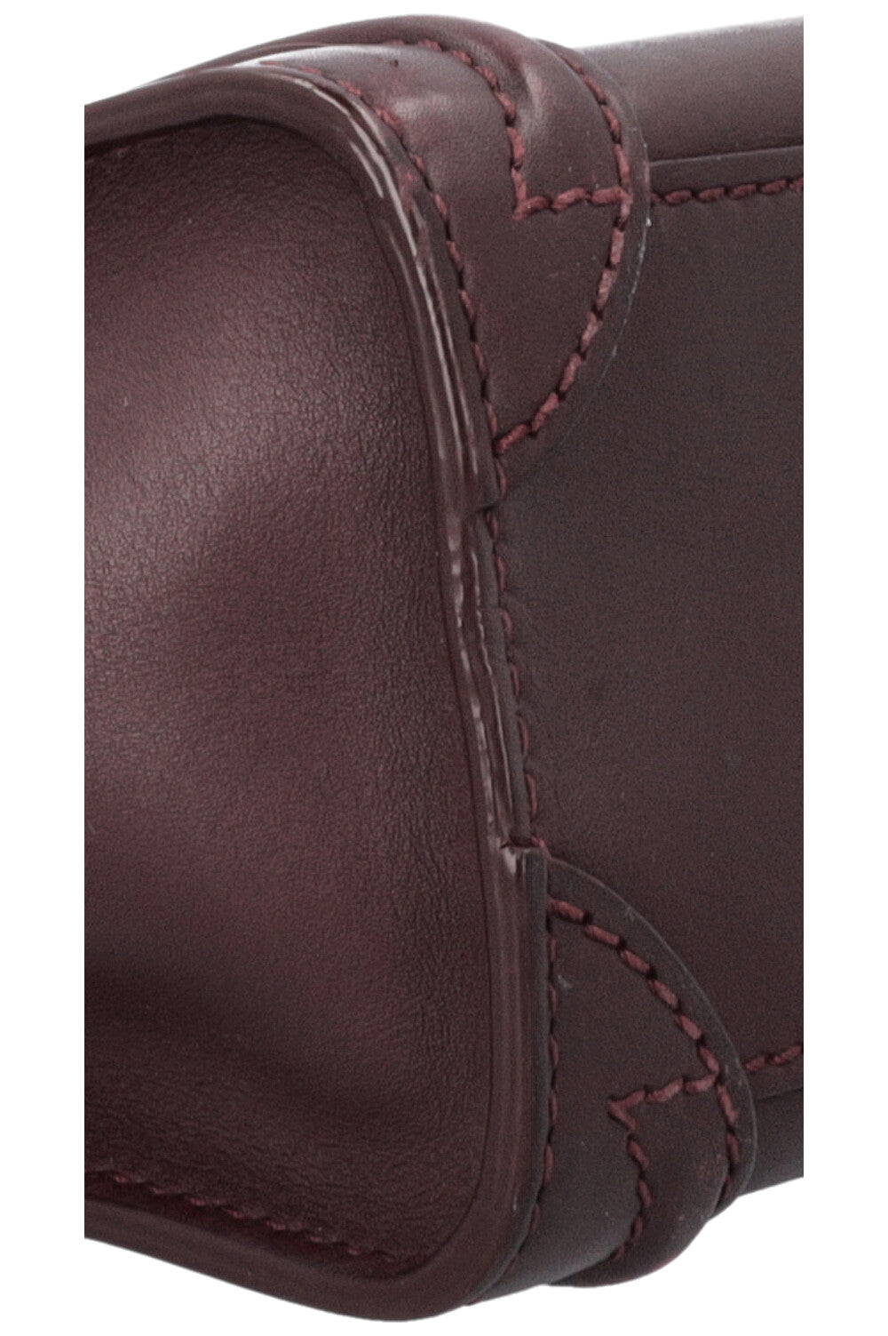 CÉLINE Nano Luggage Crossbody Bag Bordeaux