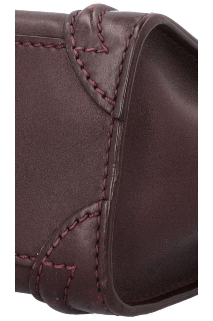 CÉLINE Nano Luggage Crossbody Bag Bordeaux