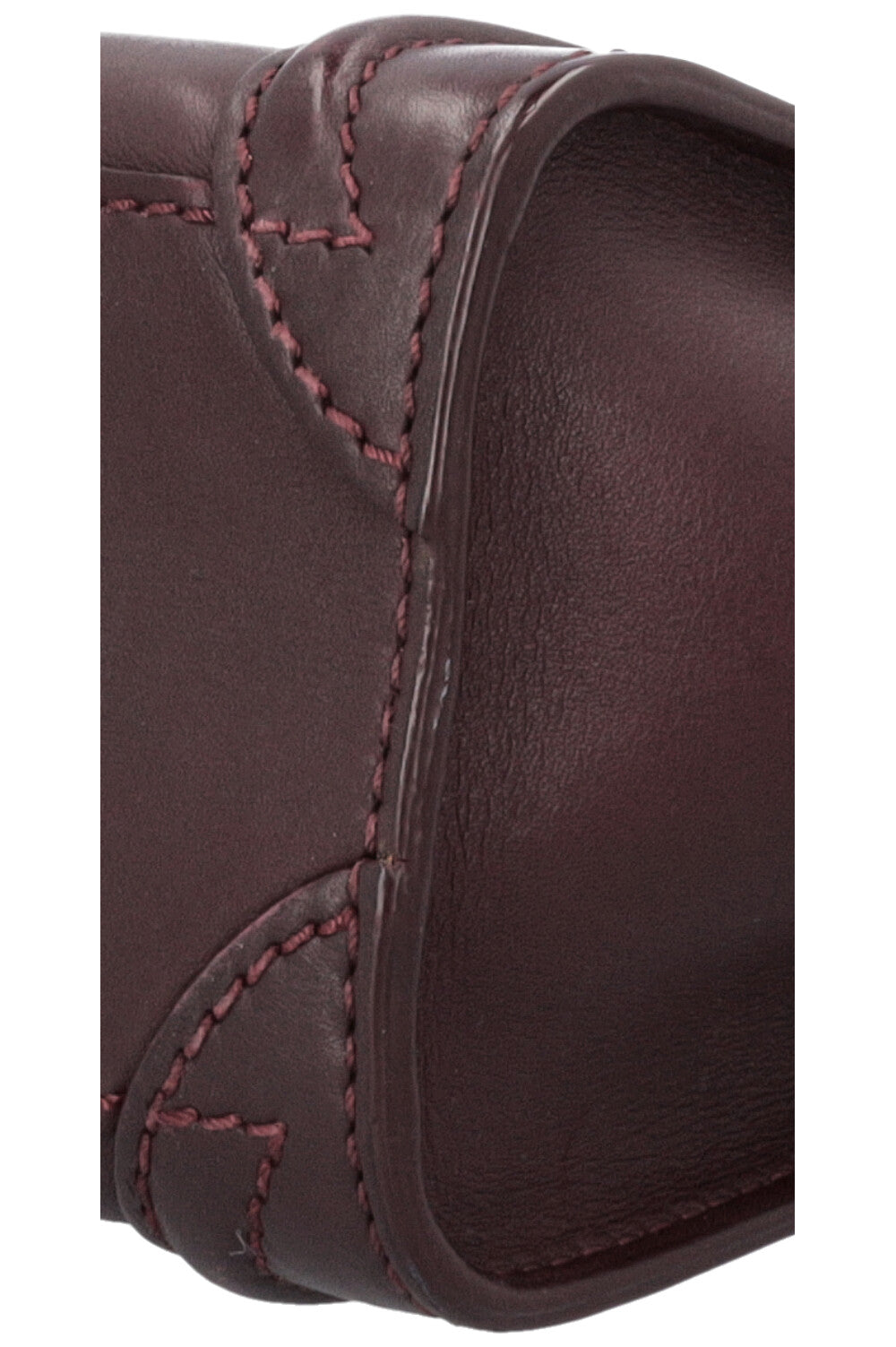CÉLINE Nano Luggage Crossbody Bag Bordeaux