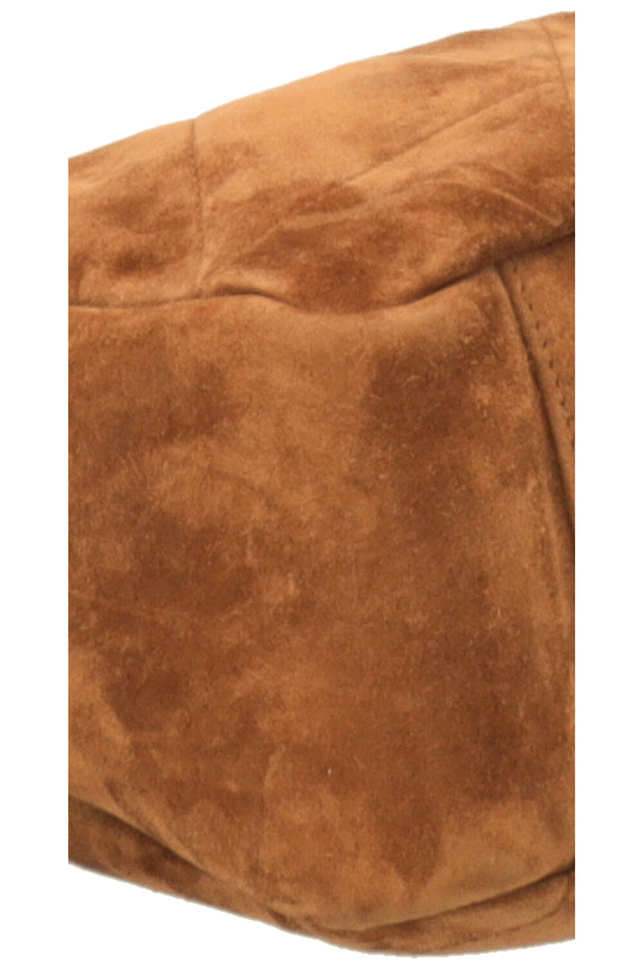 SAINT LAURENT Sac bandoulière Jamie en daim Cognac