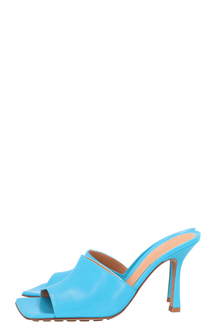 BOTTEGA VENETA Stretch Mules Leather Blue