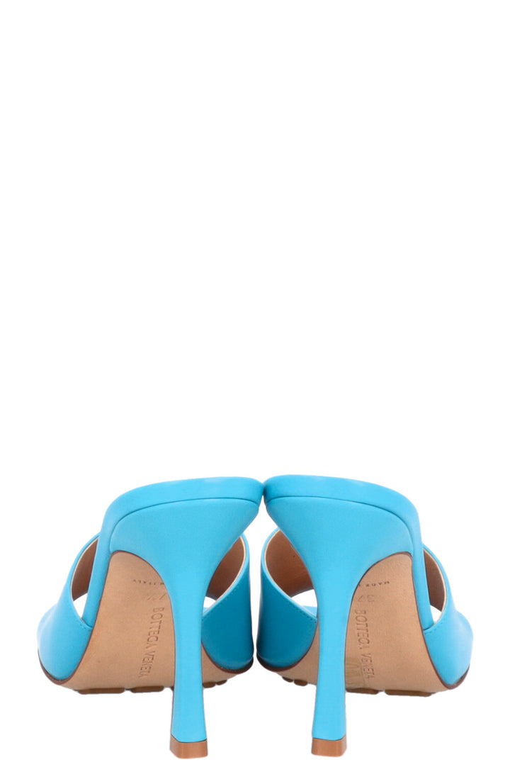 BOTTEGA VENETA Stretch Mules Leather Blue