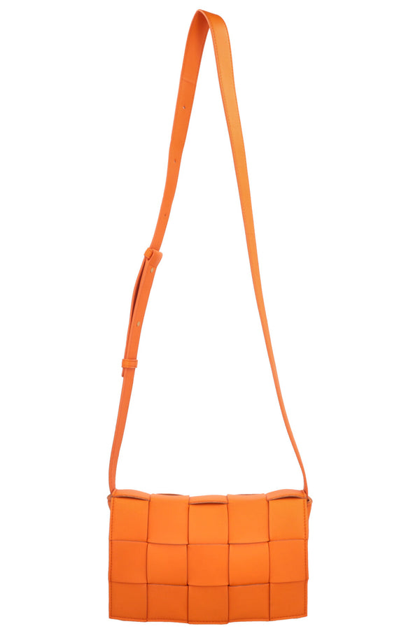 BOTTEGA VENETA Cassette Crossbody Orange
