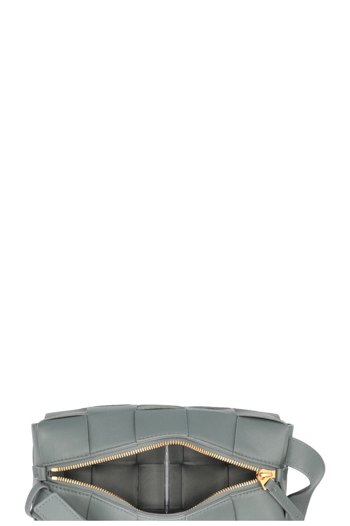 BOTTEGA VENETA Small Brick Cassette Bag Dark Grey