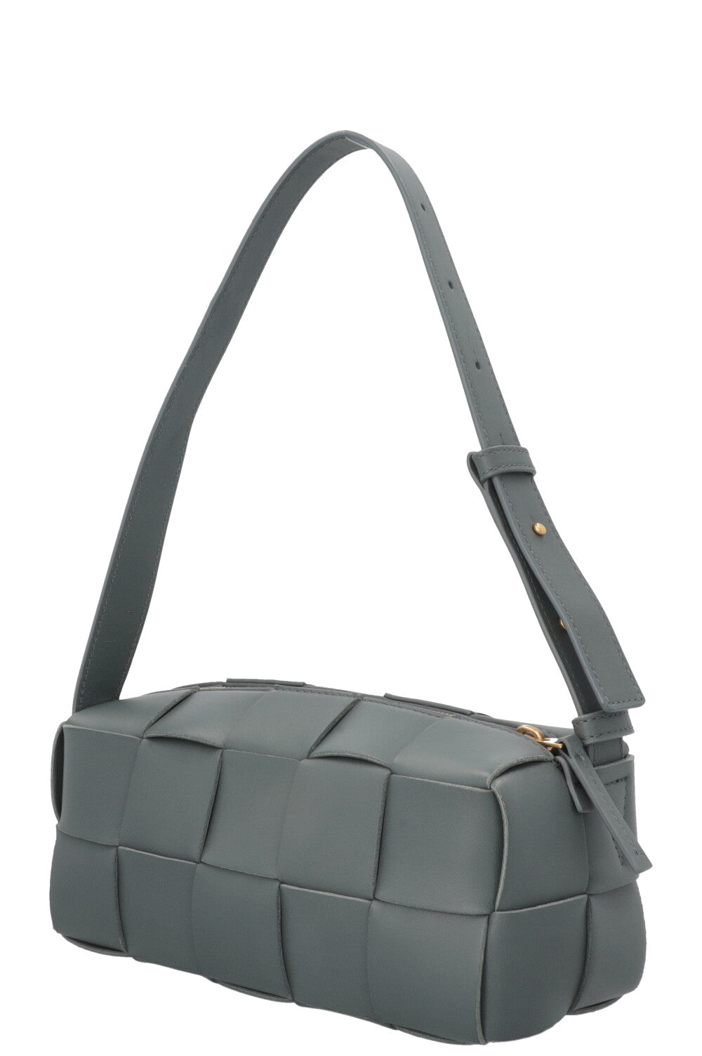 BOTTEGA VENETA Small Brick Cassette Bag Dark Grey
