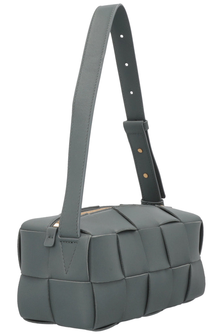 BOTTEGA VENETA Small Brick Cassette Bag Dark Grey