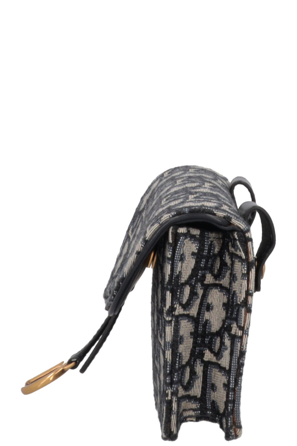 CHRISTIAN DIOR Saddle Belt Pouch Oblique Canvas