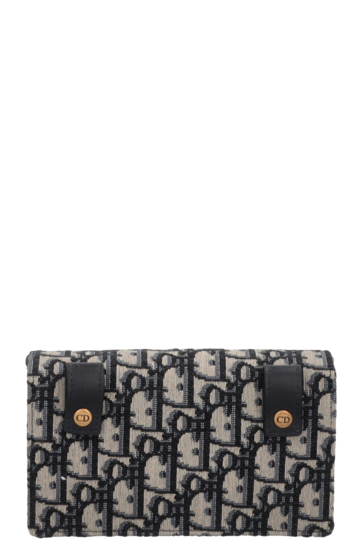 CHRISTIAN DIOR Saddle Belt Pouch Oblique Canvas