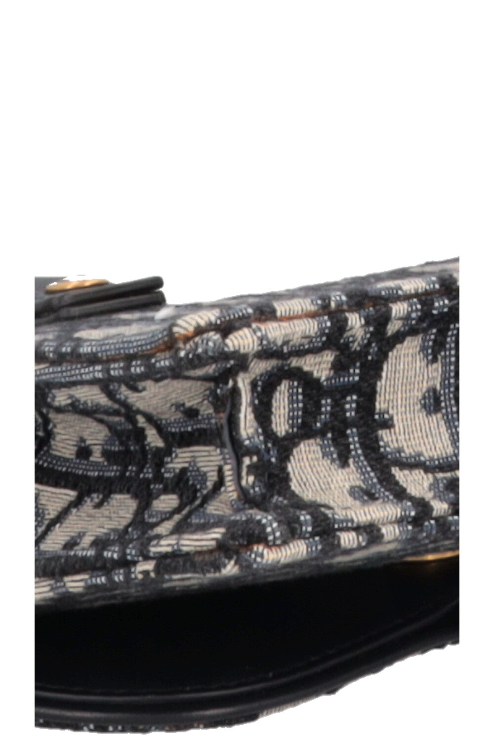 CHRISTIAN DIOR Saddle Belt Pouch Oblique Canvas