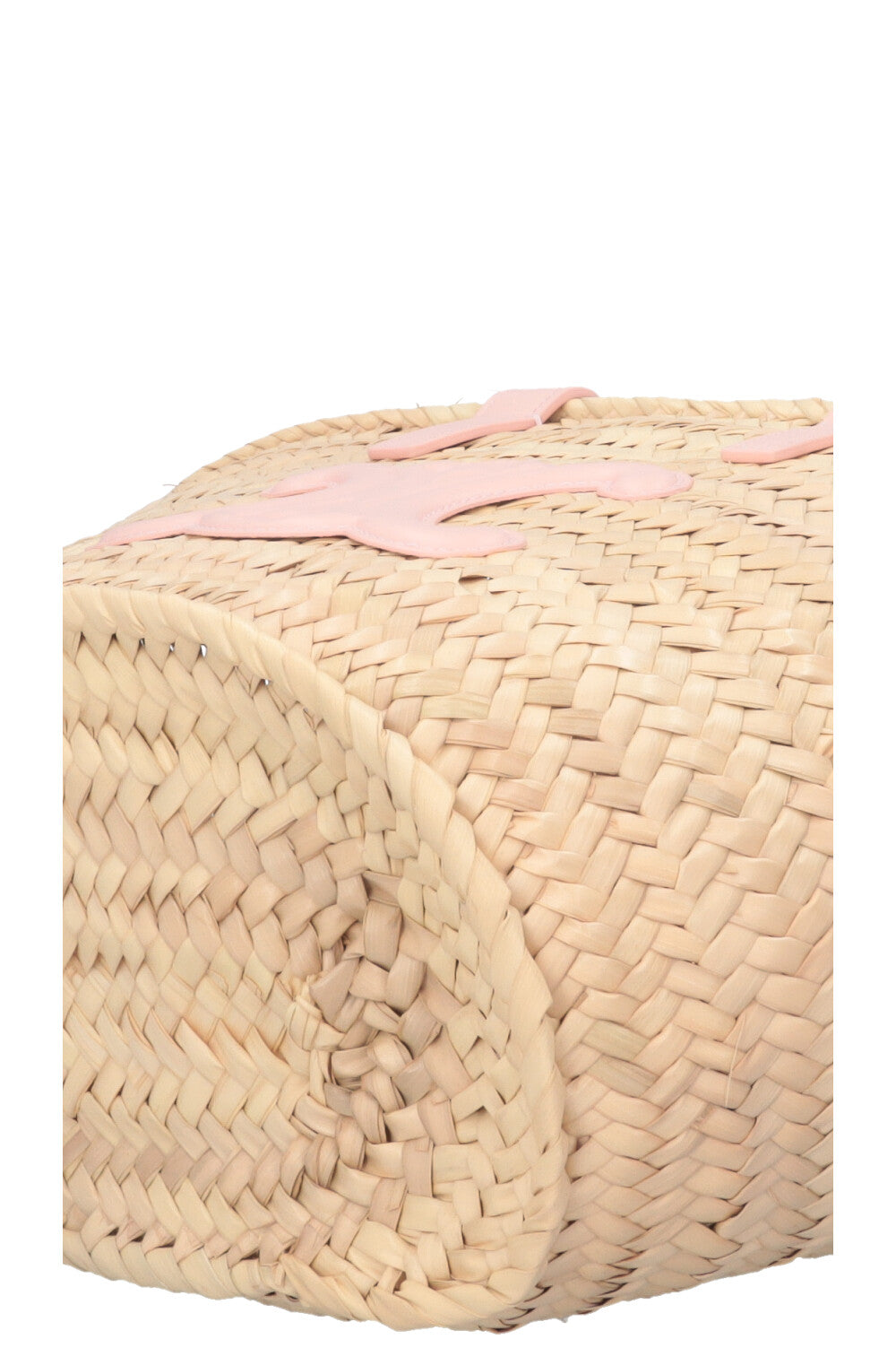 CELINE Teen Raffia Bag Rose