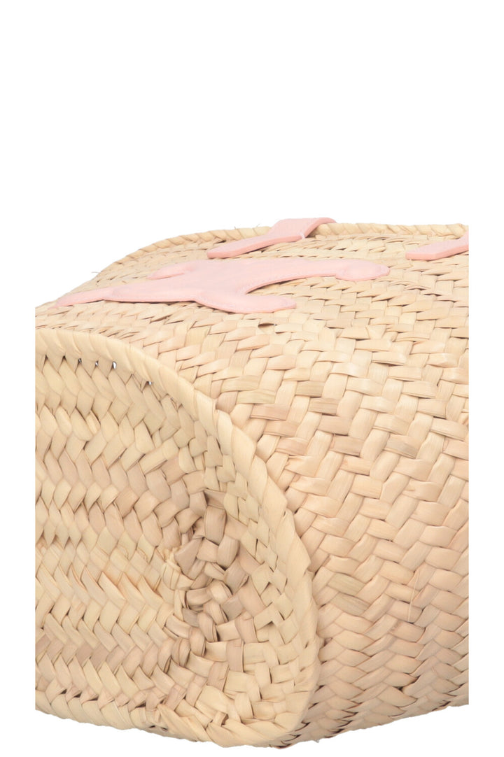 CELINE Teen Raffia Bag Rose