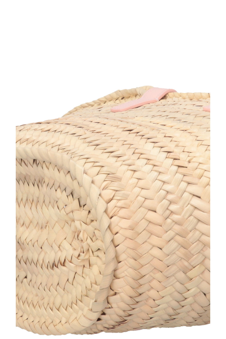 CELINE Teen Raffia Bag Rose