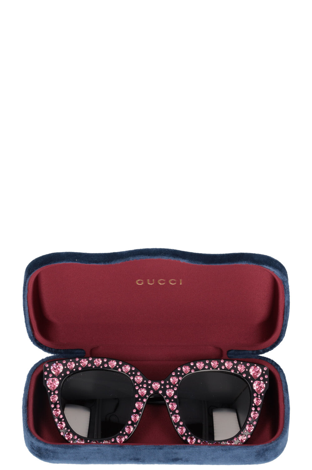 GUCCI Heart GG0116S Sunglasses Black