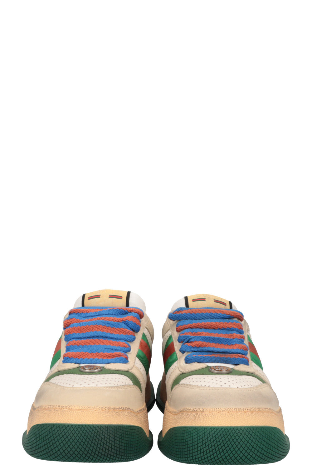 GUCCI GG Screener Sneakers Green Ivory
