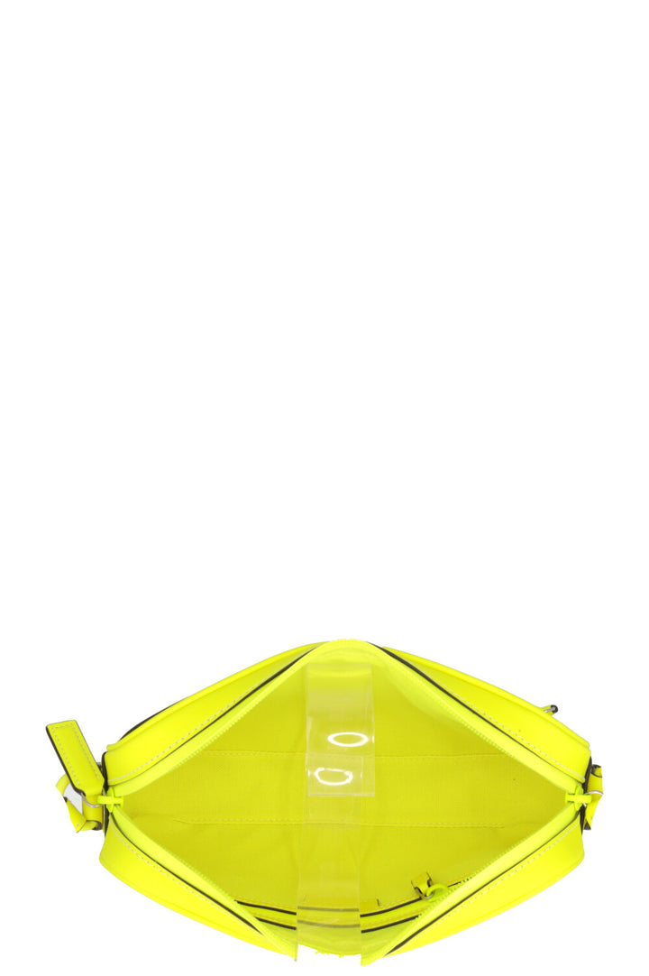 GUCCI Supreme GG Neon Crossbody Bag Yellow