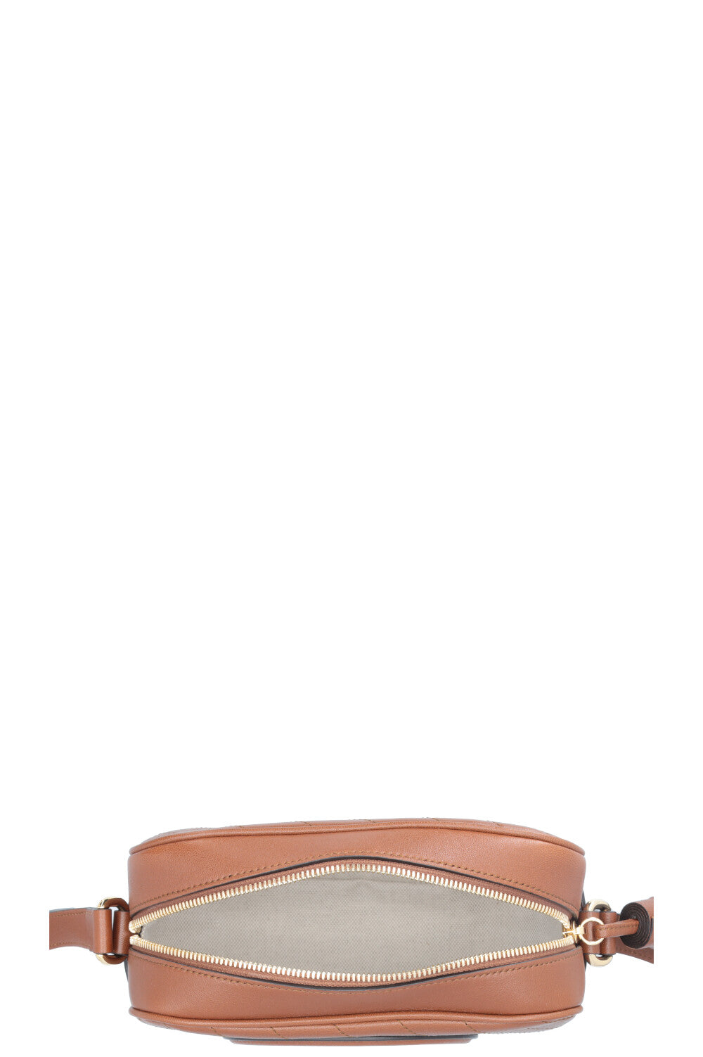 GUCCI Blondie Crossbody Bag Leather Brown