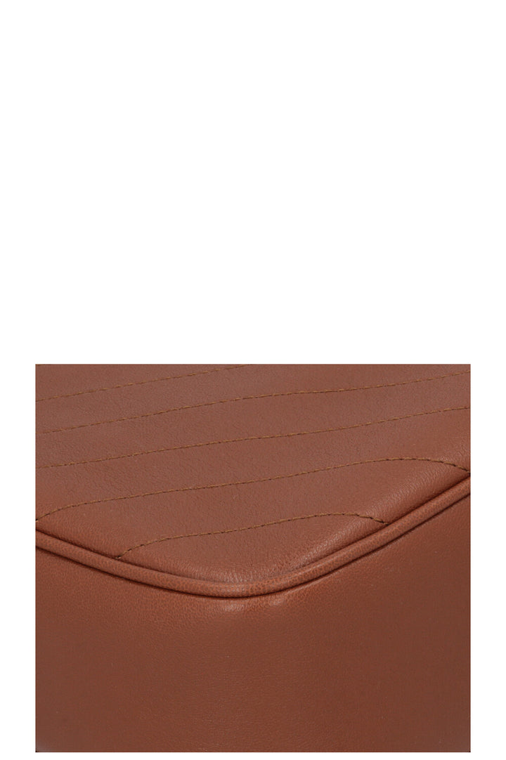 GUCCI Blondie Crossbody Bag Leather Brown