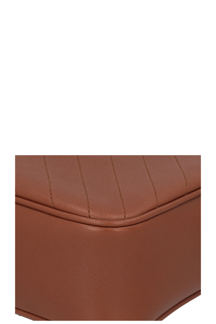GUCCI Blondie Crossbody Bag Leather Brown