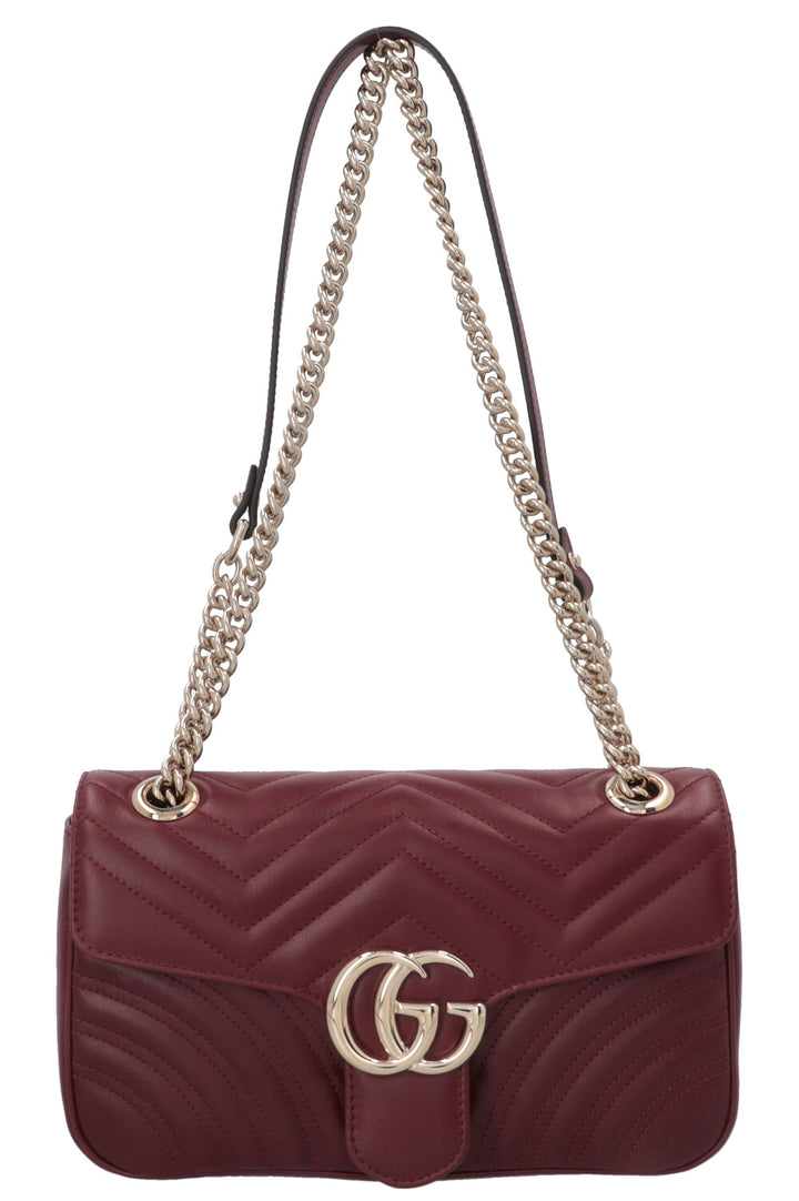 GUCCI Medium Marmont Crossbody Bag Ancora Red