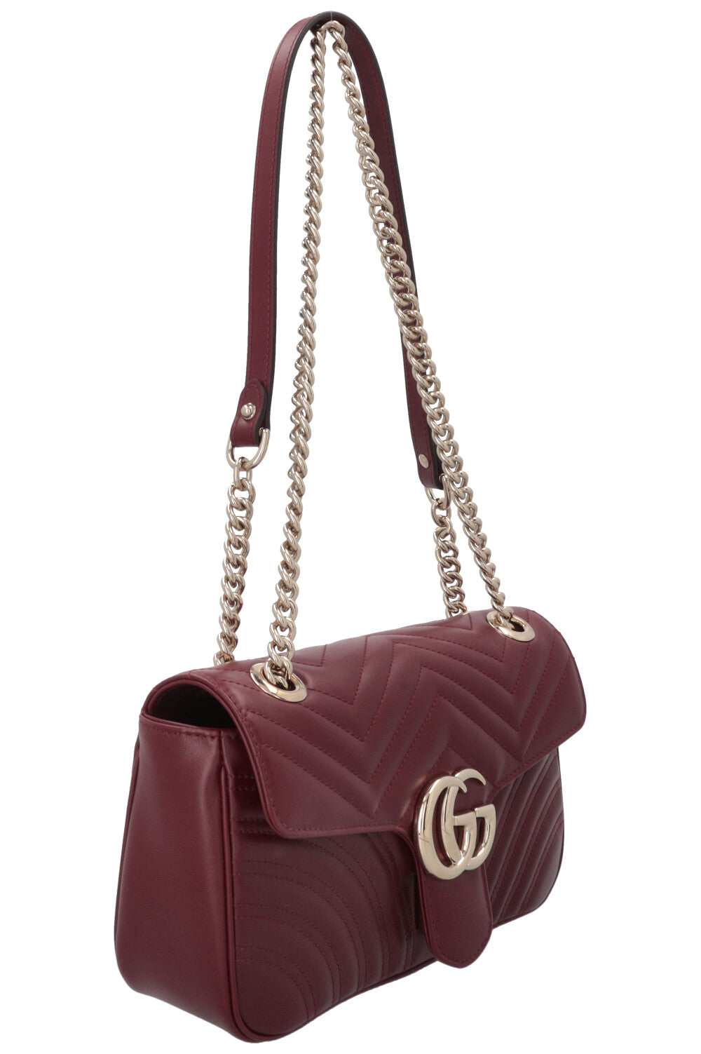 GUCCI Medium Marmont Crossbody Bag Ancora Red