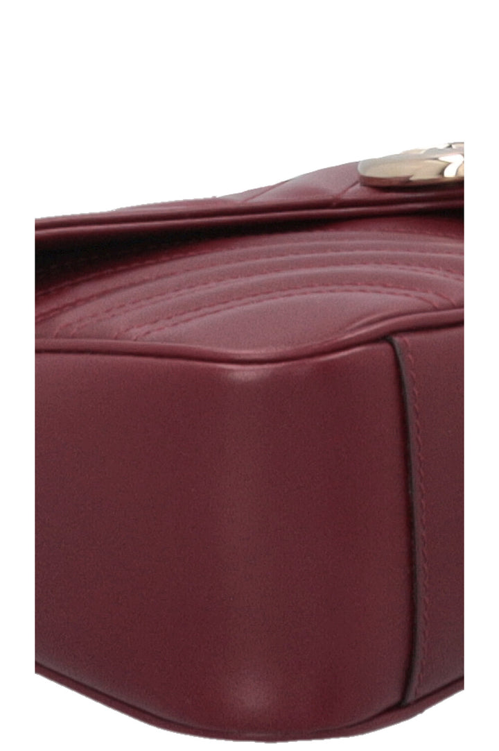 GUCCI Medium Marmont Crossbody Bag Ancora Red