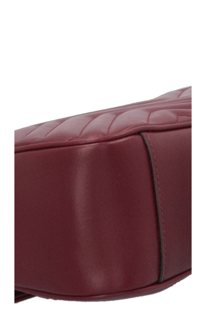 GUCCI Medium Marmont Crossbody Bag Ancora Red