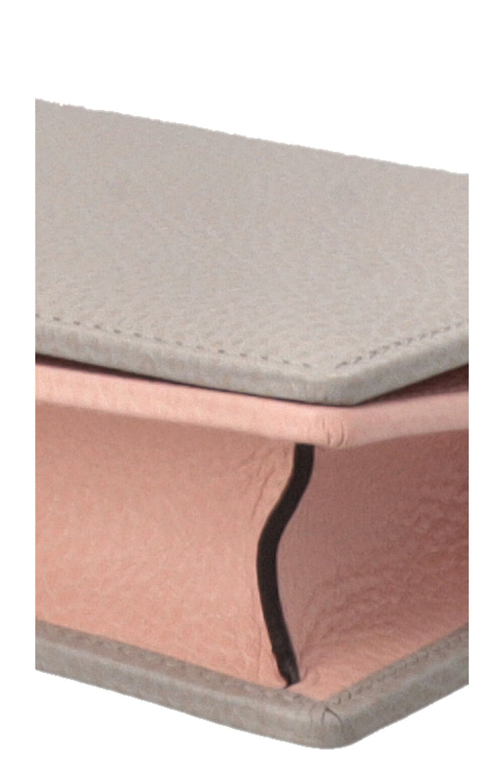 GUCCI Portefeuille chaîne Marmont gris rosé