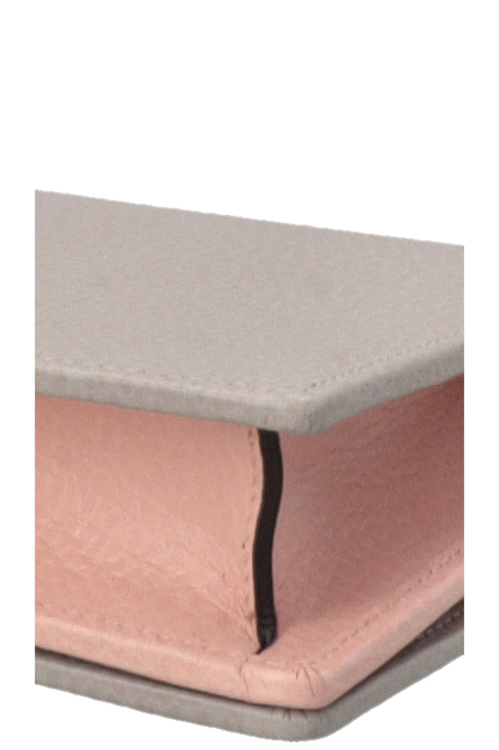 GUCCI Portefeuille chaîne Marmont gris rosé