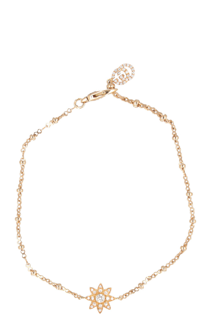 GUCCI Flora Bracelet 18k Yellow Gold