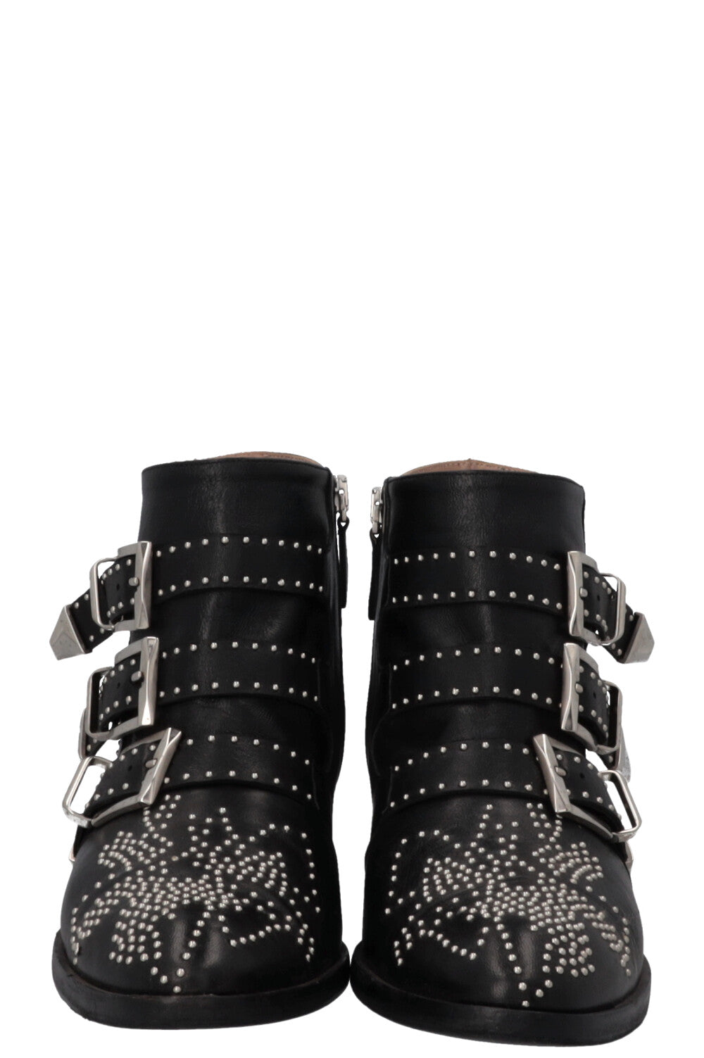 CHLOÉ Susanna Boots Black Silver