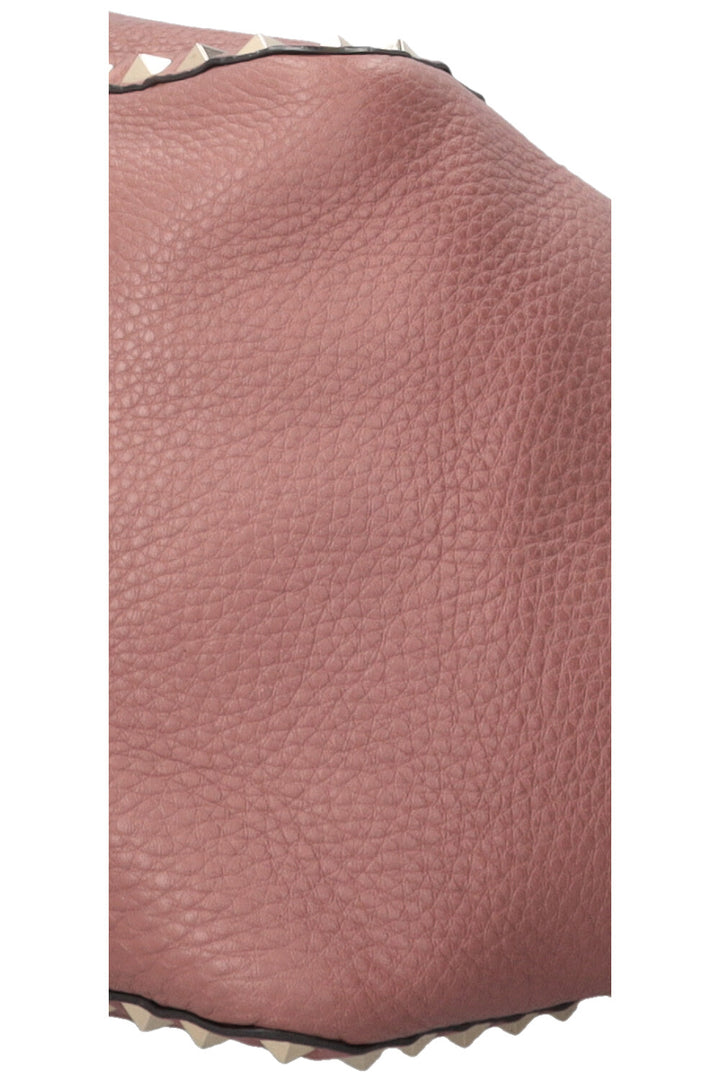 Sac Valentino Rockstud réversible rose-brun bleu