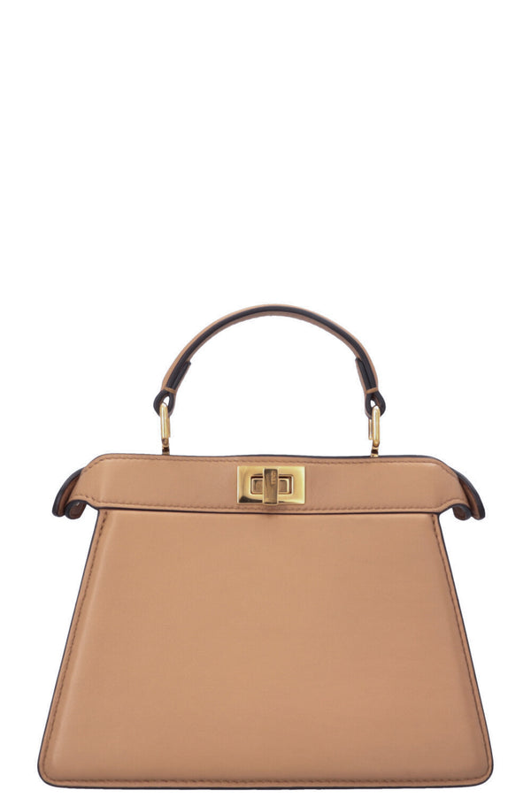 FENDI Peekaboo ISeeU Petite Nappa Honey