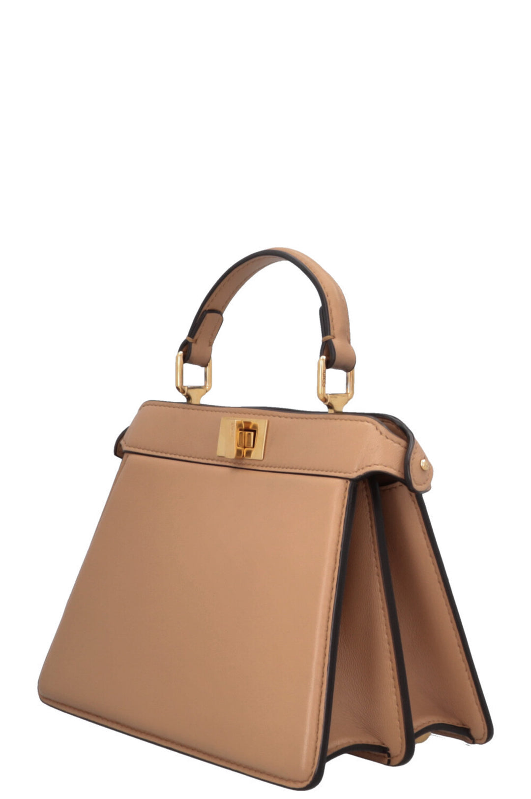 FENDI Peekaboo ISeeU Petite Nappa Honey