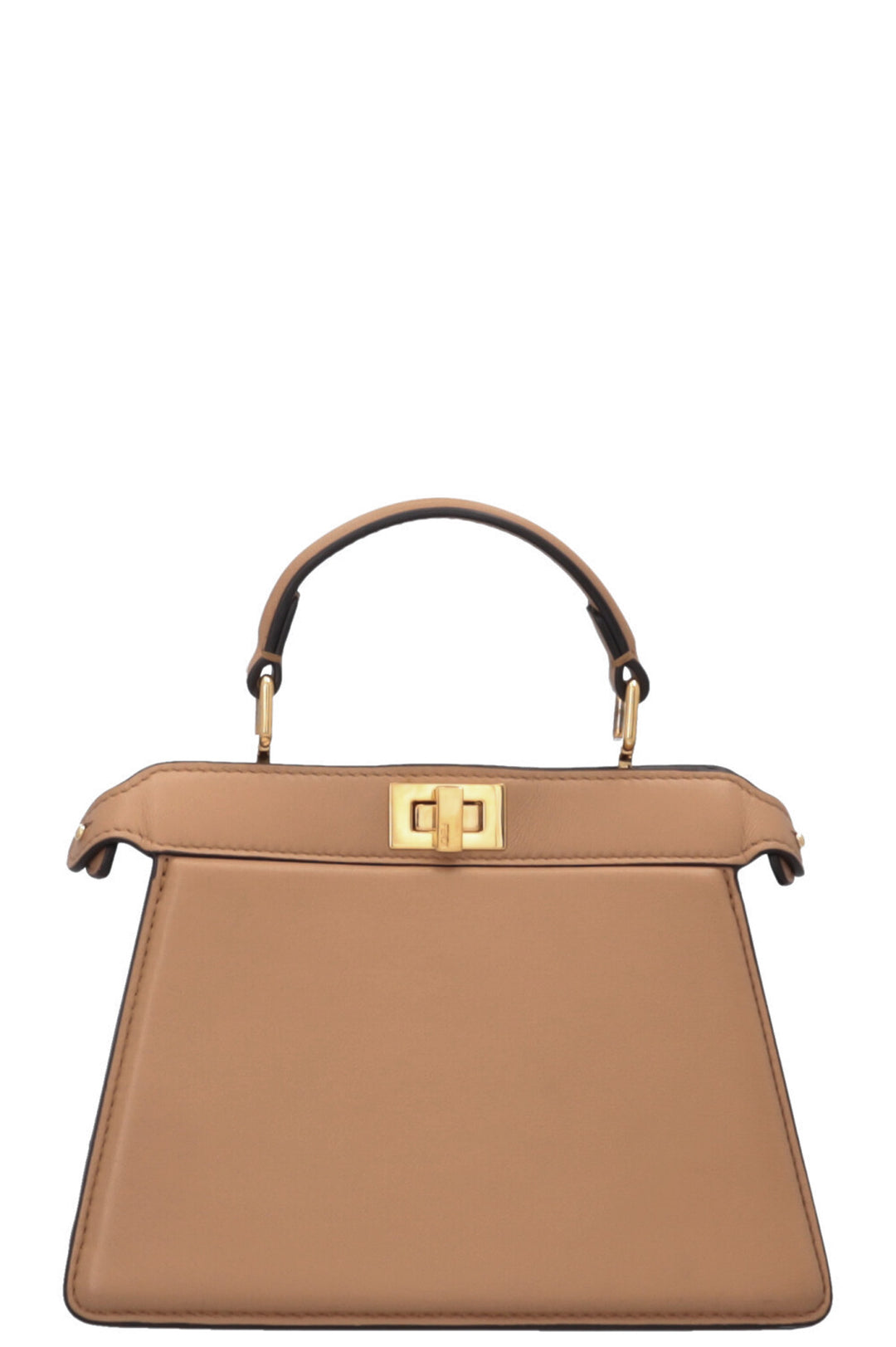 FENDI Peekaboo ISeeU Petite Nappa Honey
