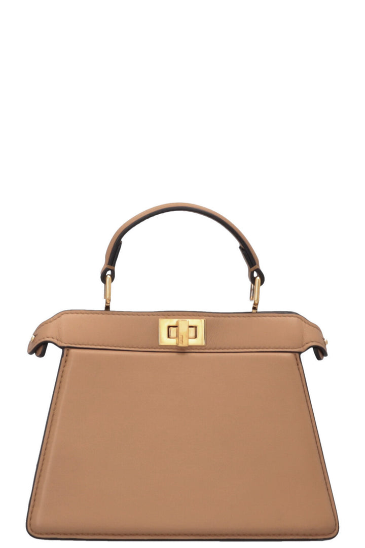 FENDI Peekaboo ISeeU Petite Nappa Honey