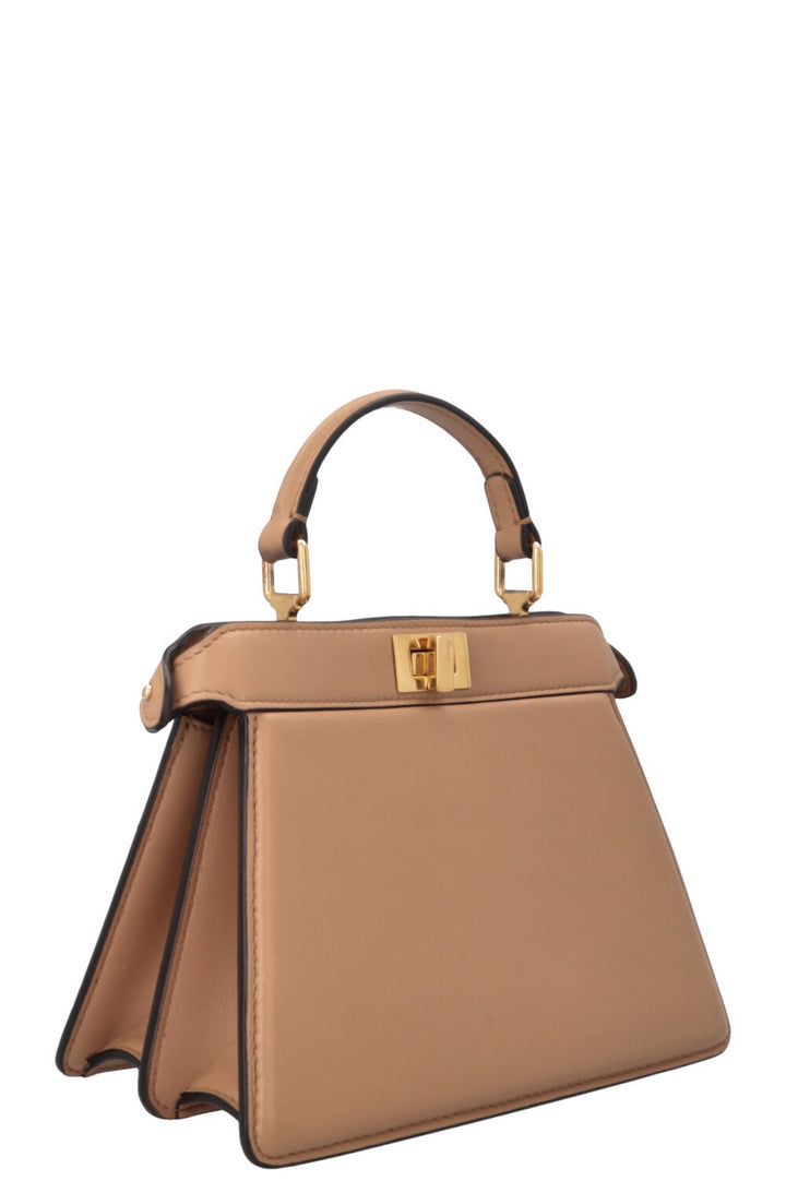FENDI Peekaboo ISeeU Petite Nappa Honey