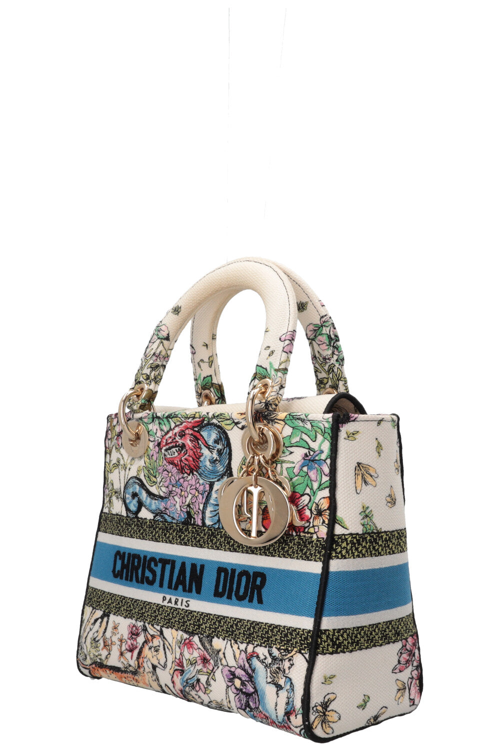 CHRISTIAN DIOR Lady Dior D-Lite Toile Florale