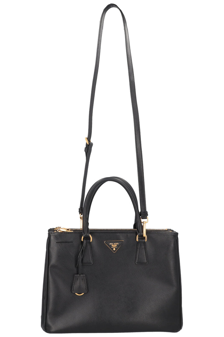 PRADA Galleria Saffiano Large Tote Bag Black