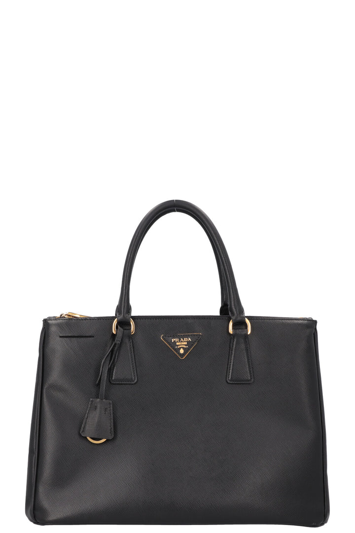 PRADA Galleria Saffiano Large Tote Bag Black