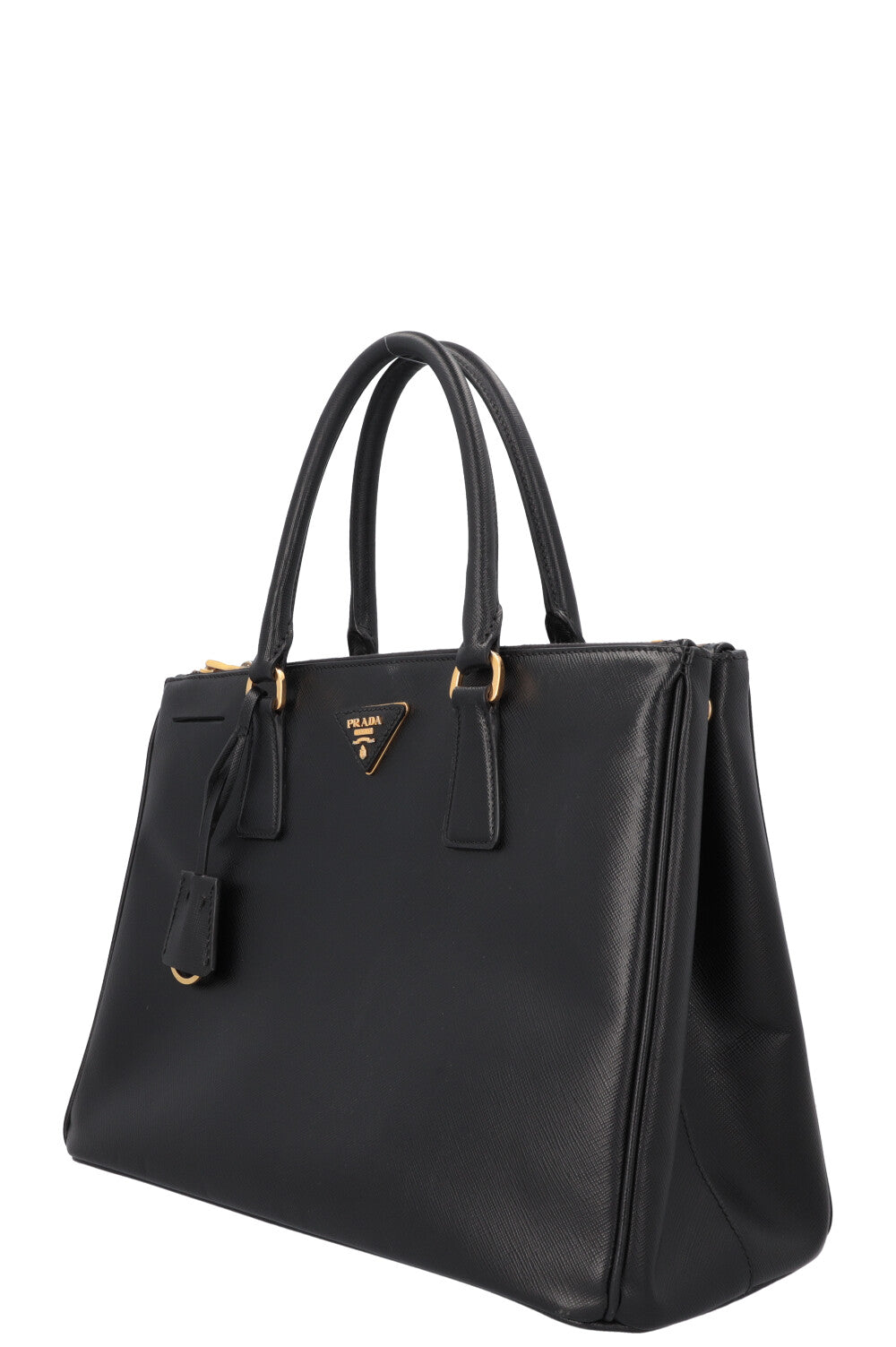 PRADA Galleria Saffiano Large Tote Bag Black