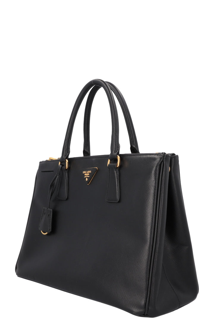 PRADA Galleria Saffiano Large Tote Bag Black