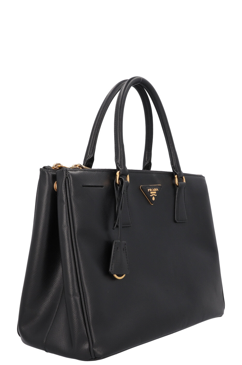 PRADA Galleria Saffiano Large Tote Bag Black