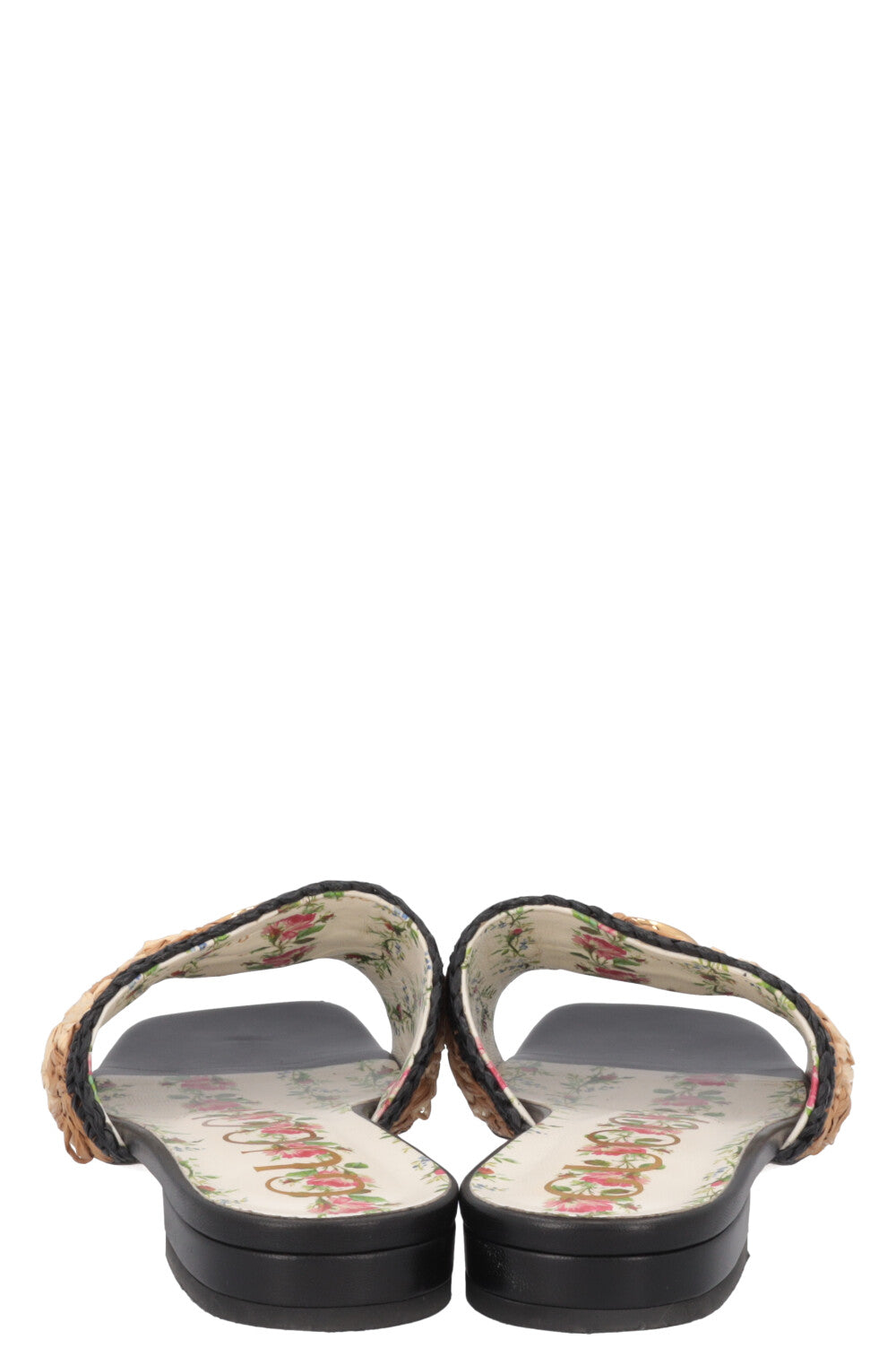Ballerines GUCCI Marmont en raphia