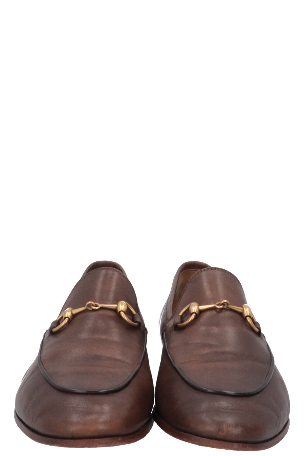 GUCCI Jordaan Flats Brown